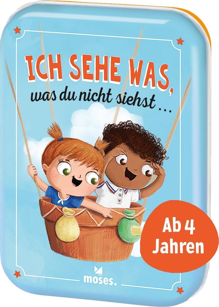 Moses Suchspiel für Kinder, Gesellschaftsspiel für 2-6 Spieler ab 4 Jahren