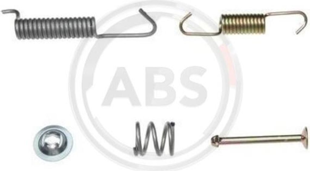 A.B.S. 0821Q Zubehörsatz, Feststellbremsbacken OE MB008210 kompatibel mit Pajero