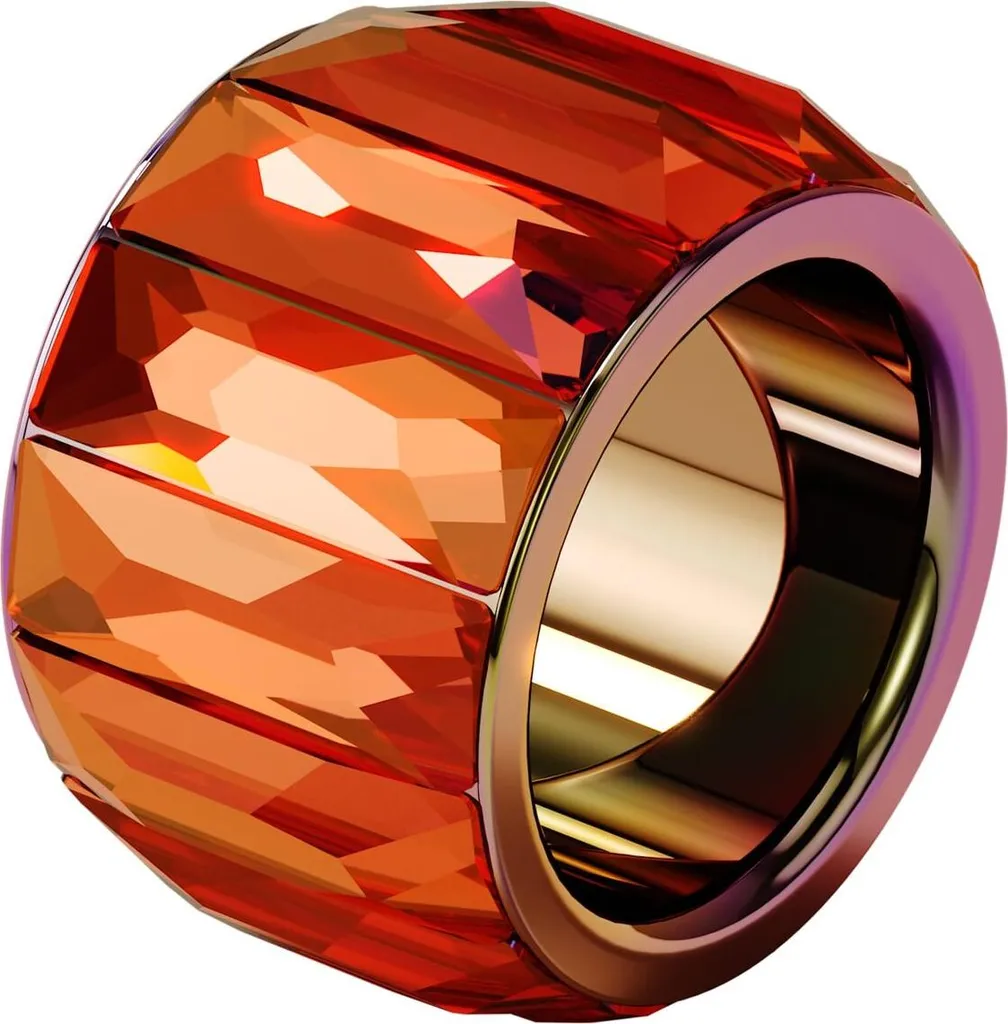 Swarovski 5607415 Generation - Anello Blu a Goccia Originale - 1