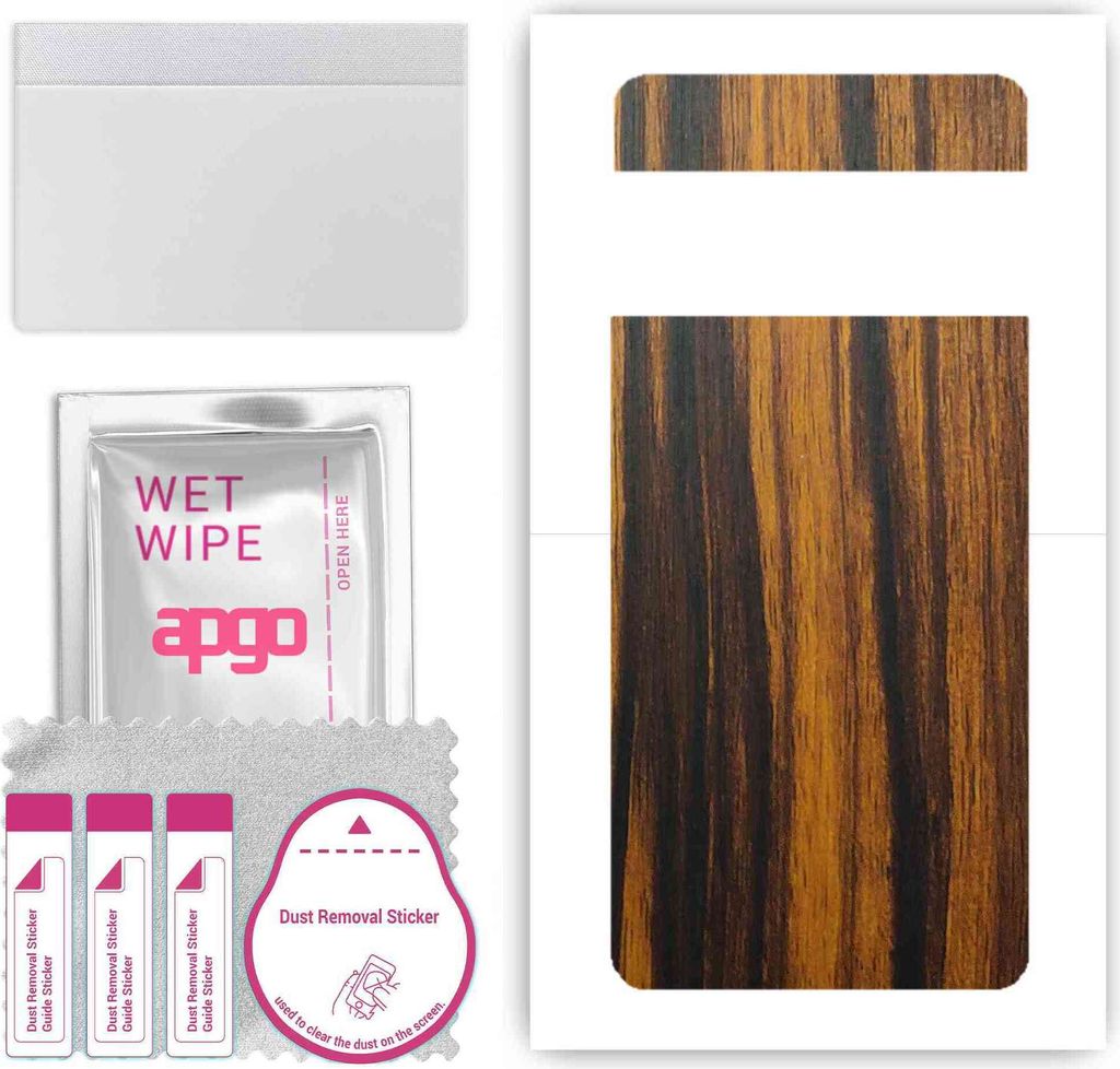 apgo Rückseite Schutzfolie, Skin, kompatibel mit Google Pixel 6 Pro, Hinten Displayschutzfolie aus Vinylfolie, kratzfest, einfache Montage - Tiger...