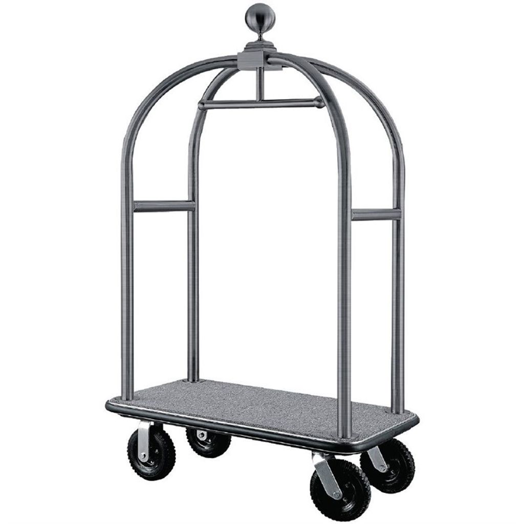 Carrello portabagagli Bolero in acciaio inox 18/8 Immagine del prodotto 