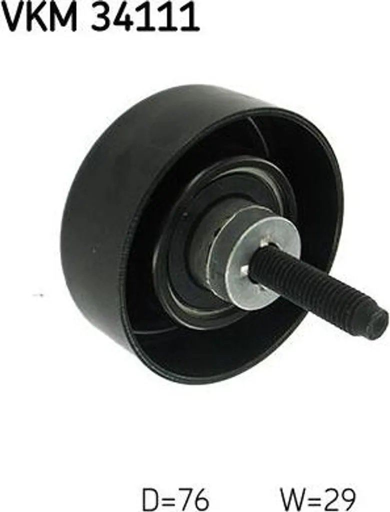 Rouleau de guidage pour courroie crantée SKF compatible Ford Fiesta Focus