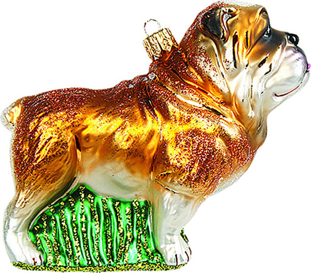 Christbaumschmuck Figuren Hunde IMP , Auswahl:Bulldogge 10cm