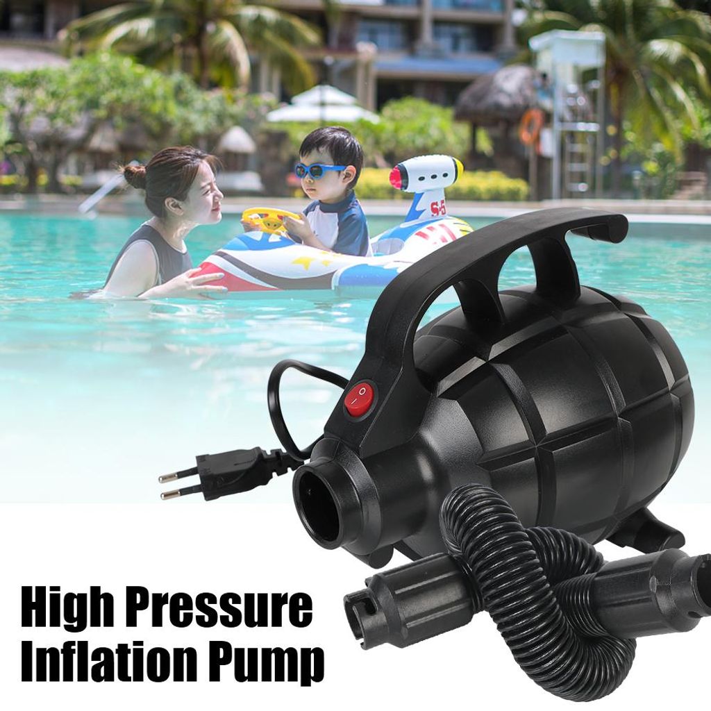Startseite Haushalt Camping Mehrzweckwerkzeug Luftmatratze Luftpumpe EU/US-Stecker 600-W-Kompressor Tragbare Luftmatratze Elektrische Luftpumpe