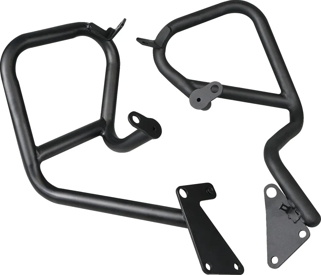 Protection de moteur moto noir en acier durable Crash Bar - Modèle XL5