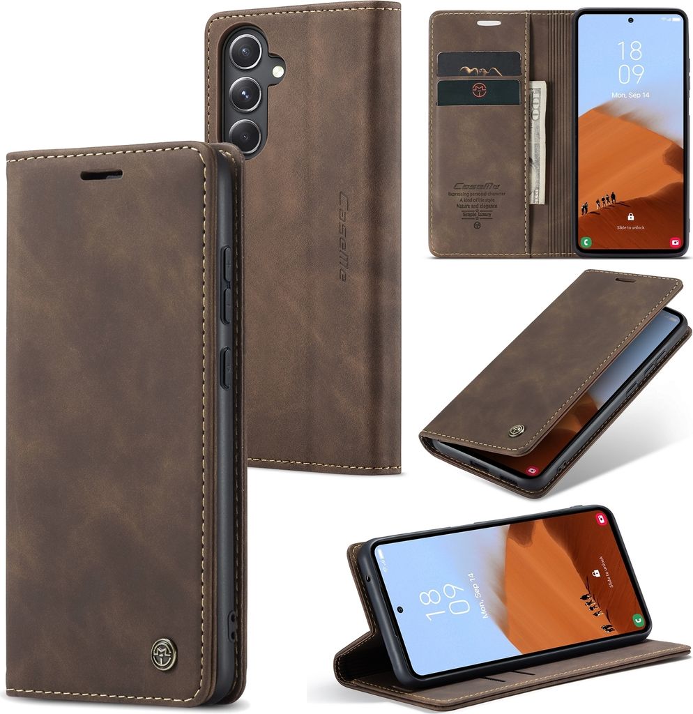 Hülle für Samsung Galaxy S23 FE 5G Klapphülle Schutzhülle Tasche Etui Flip Cover Case