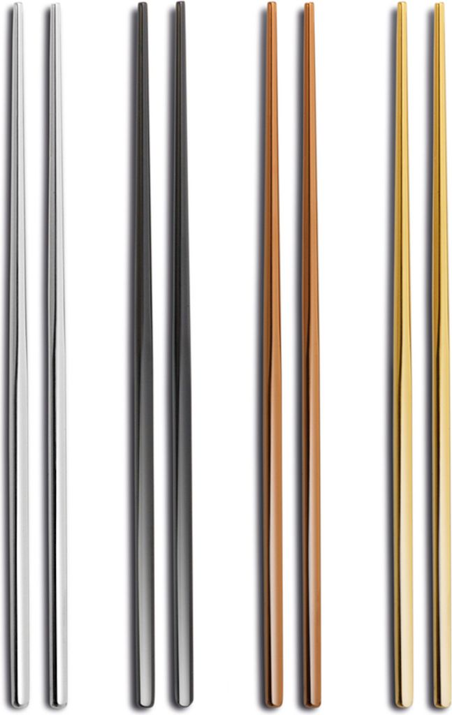 Nerezové paličky Kyoto 2ks, 23 cm zlaté Obrázok produktu 