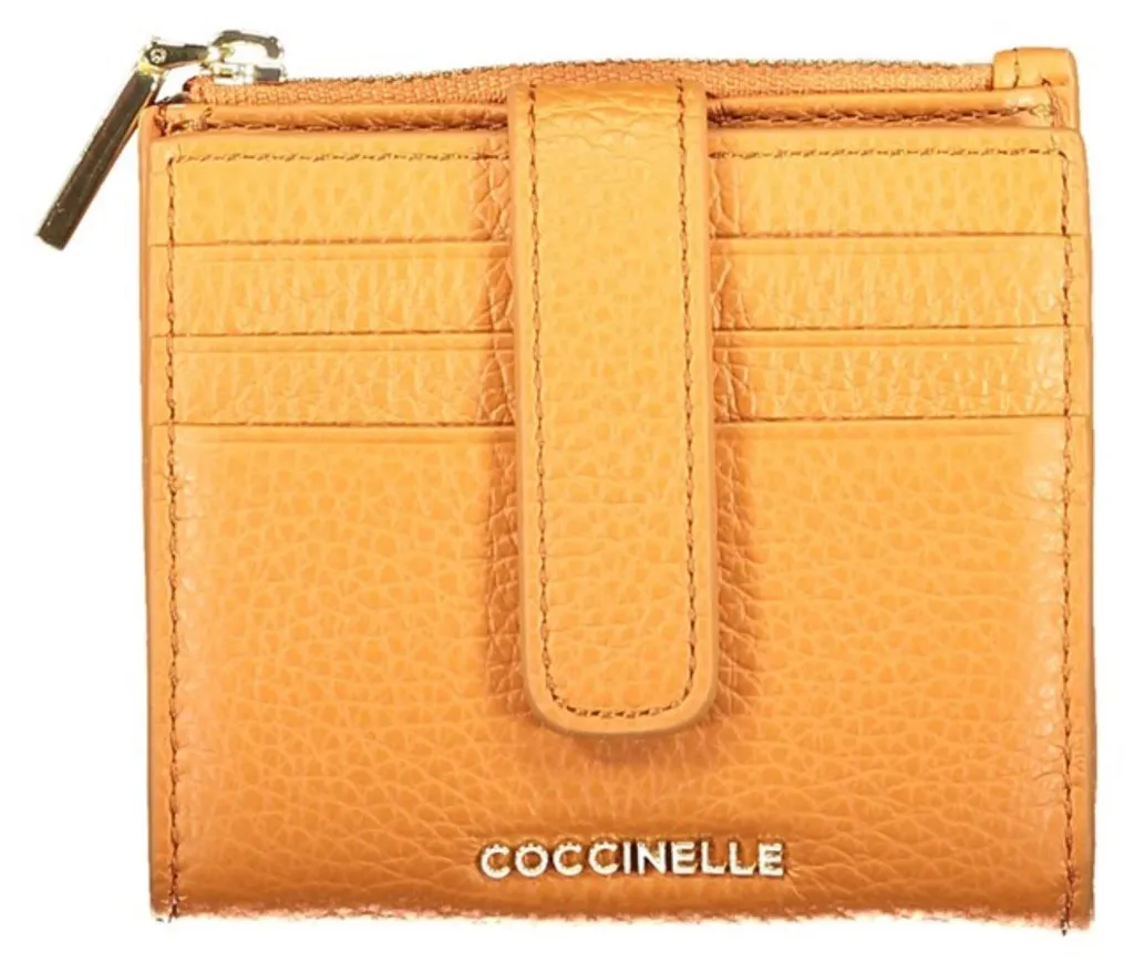 Portefeuille Coccinelle Arpege Noir avec Multi-rangements et Zip Monnaie