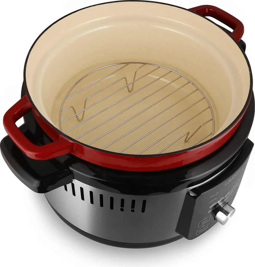 Cocotte en Fonte Électrique 6L : Multicuiseur Programmable Lauben - 11