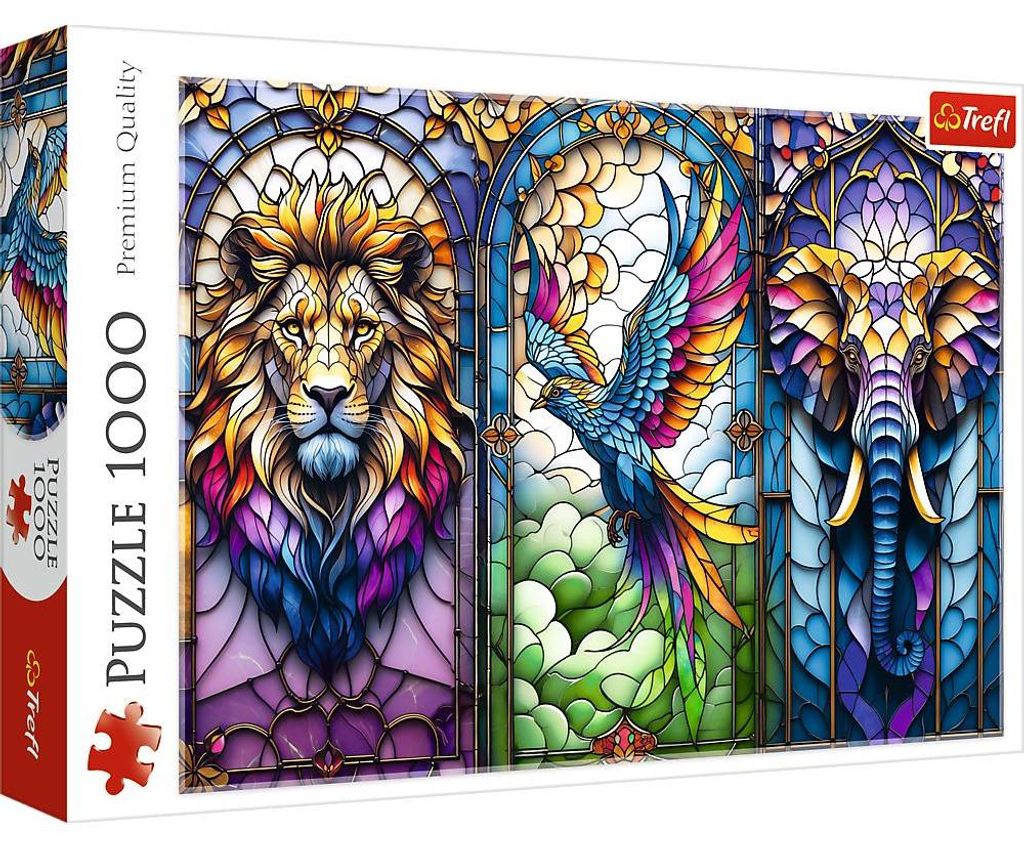 TREFL Puzzle-Schaukasten mit 1000 DLCs Produktbild 