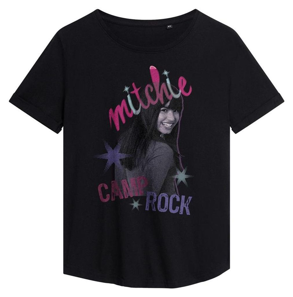 Camp Rock - T-Shirt für Damen TV34775 (M) (Schwarz)