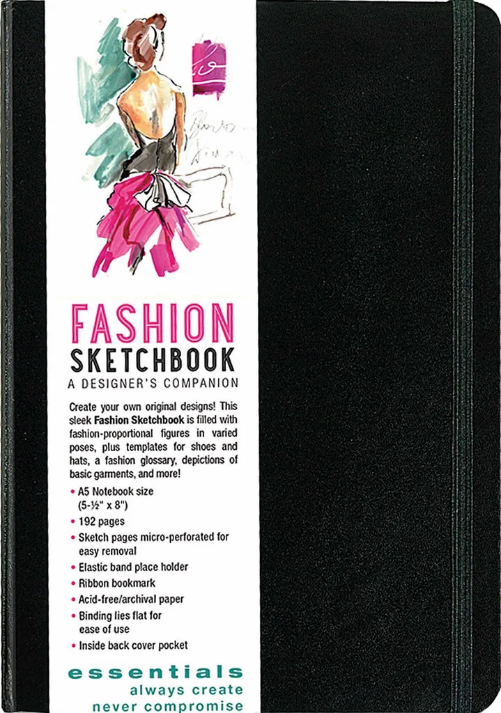 Carnet de stylisme Peter Pauper Fashion pour créer votre collection