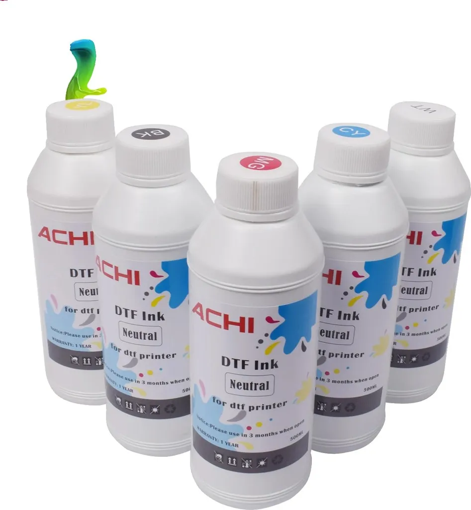 Encre DTF Haute Densité 500ML - Finition Douce et Couleurs Éclatantes