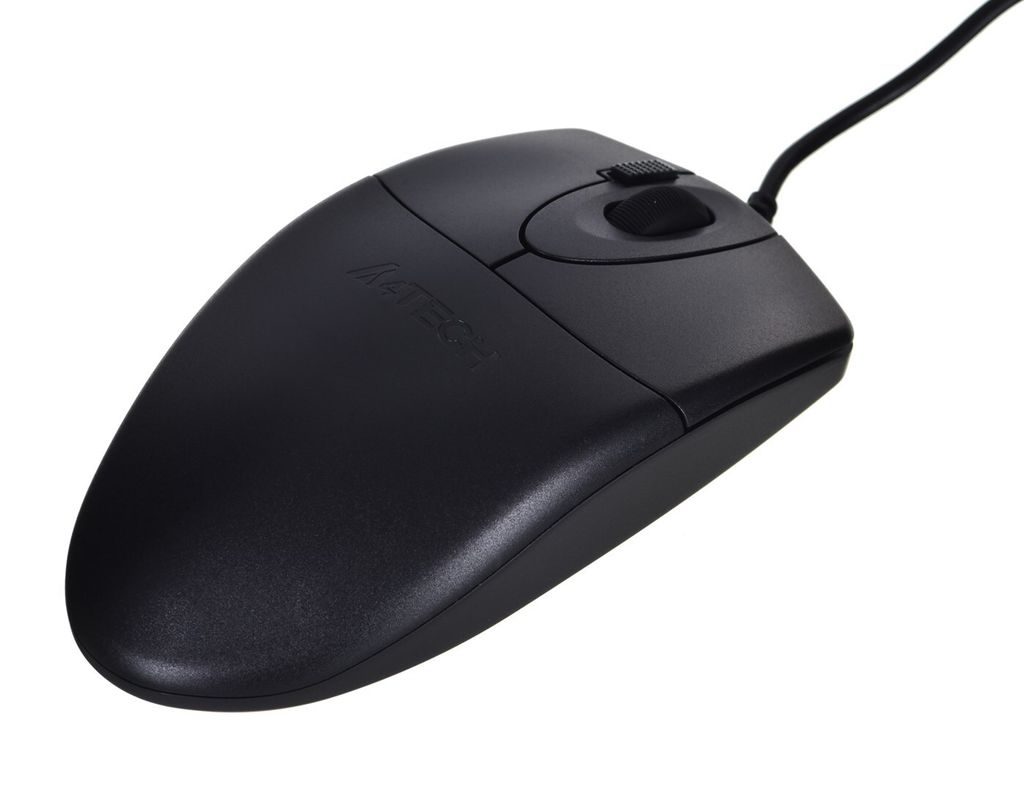 A4Tech OP-620D Maus, beidhändig bedienbar, USB Typ-A, Produktbild 