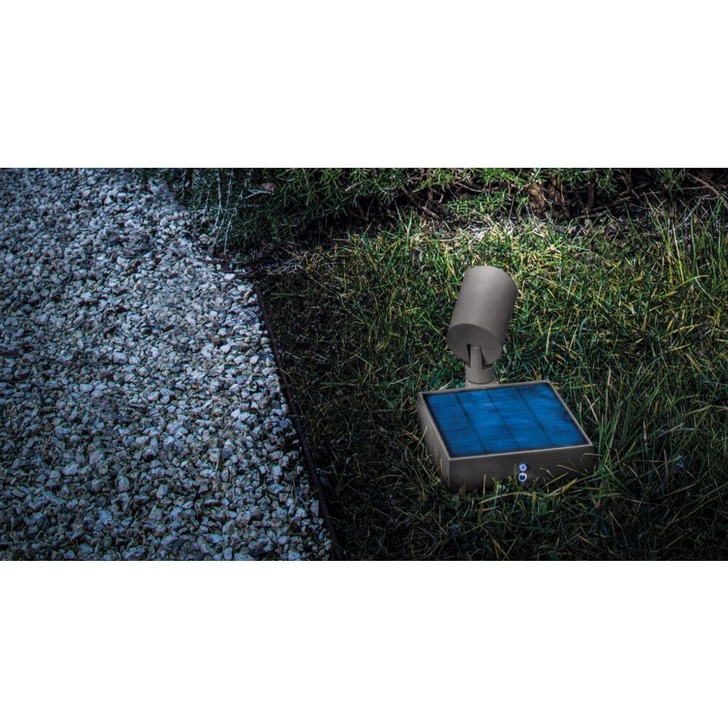 Solarbetriebener 1,3-W-LED-Bodenstrahler mit Photovoltaik Produktbild 4
