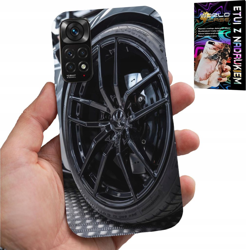 Fall Für Xiaomi Note 11 Pro - Felge Sportwagen Auto Fan + Glas