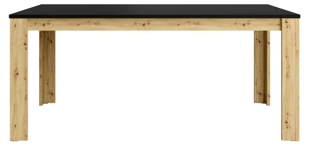 Masseno Esstisch MERIDIAN 180 cm x 90 cm Rechteckig Tisch für Wohnzimmer, Küche, Eiche Artisan