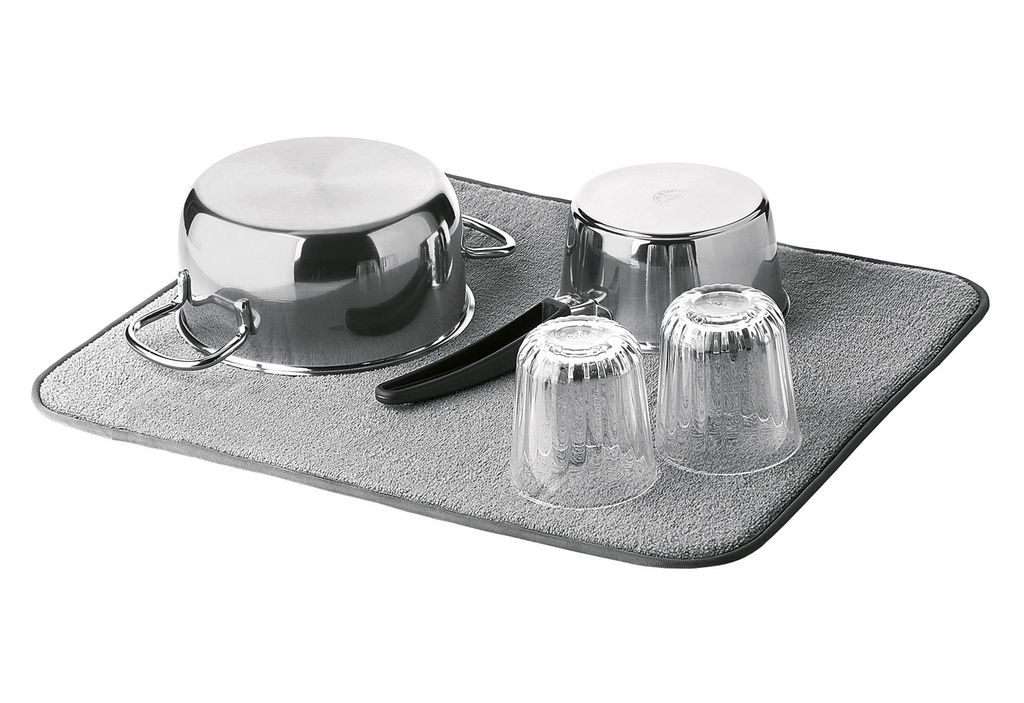 Guzzini Abtropfmatte Dry&Fold dunkelgrau