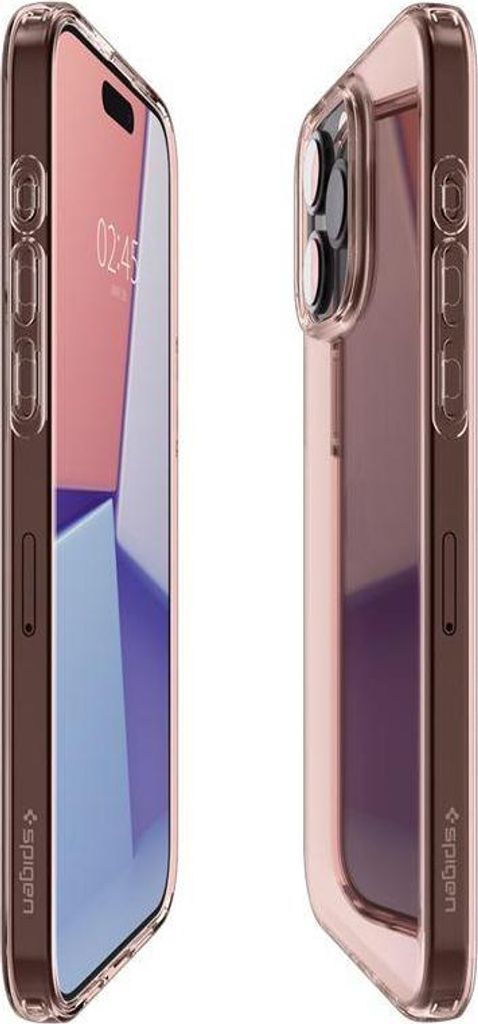 Spigen Crystal Flex, Cover, Apple, iPhone 15 Pro Max, 17 cm (6.7"), Rose