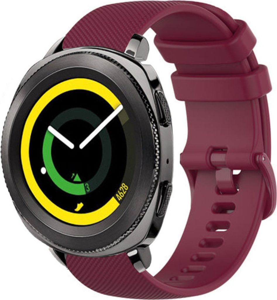 Strap-it Samsung Gear Sport Luxus Silikonarmband Produktbild 
