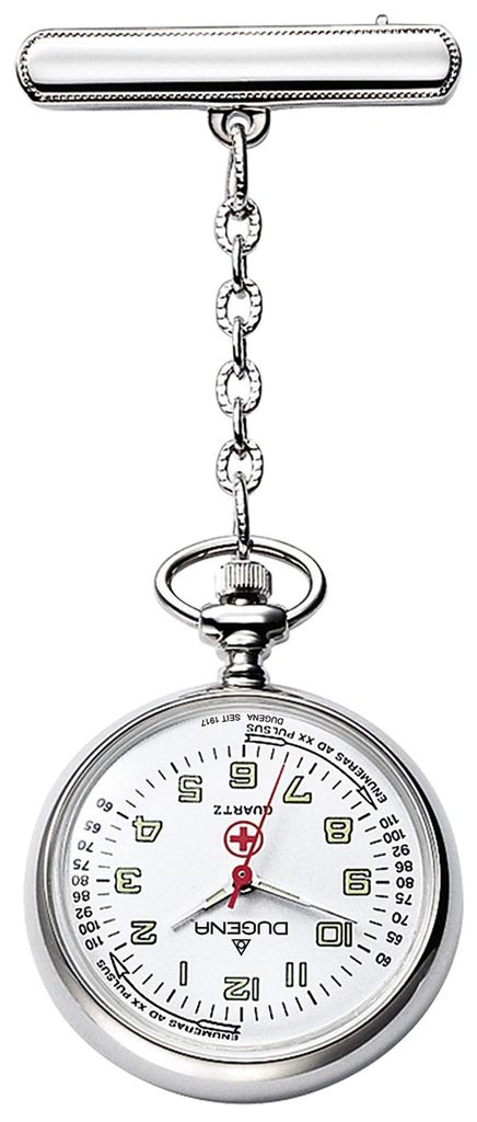 Dugena 4149882 Herren-Taschenuhr, Edelstahl-Gehäuse Produktbild 