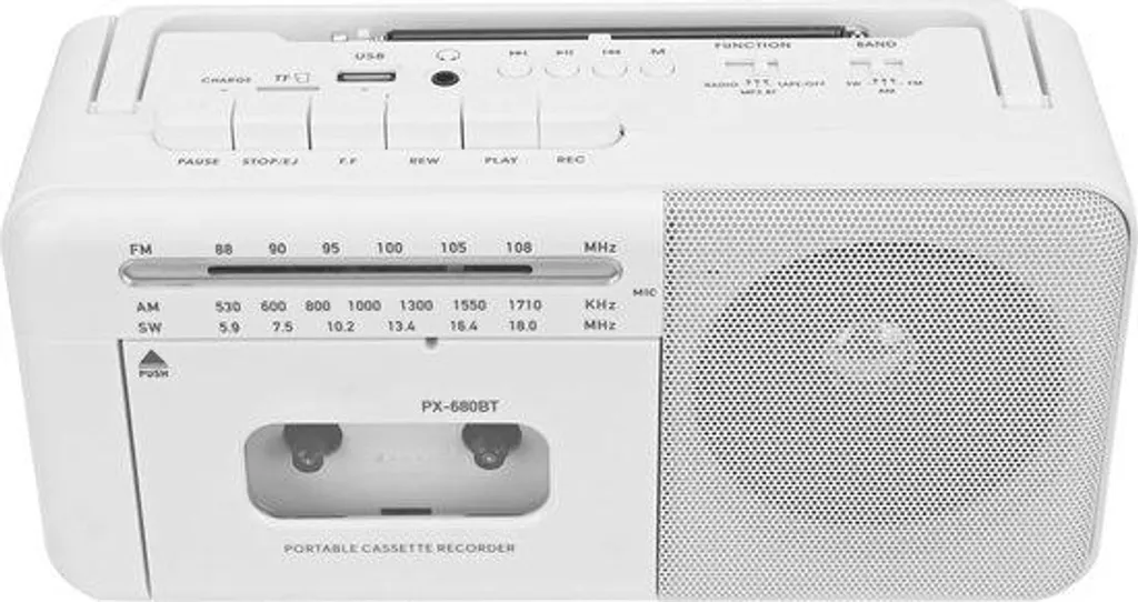 Convertissez vos cassettes avec ce magnétophone portable radio et MP3