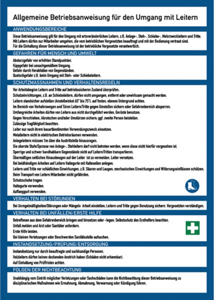 Dreifke verschiedene Aushänge, Betriebsanweisungen für die betriebliche Prax...