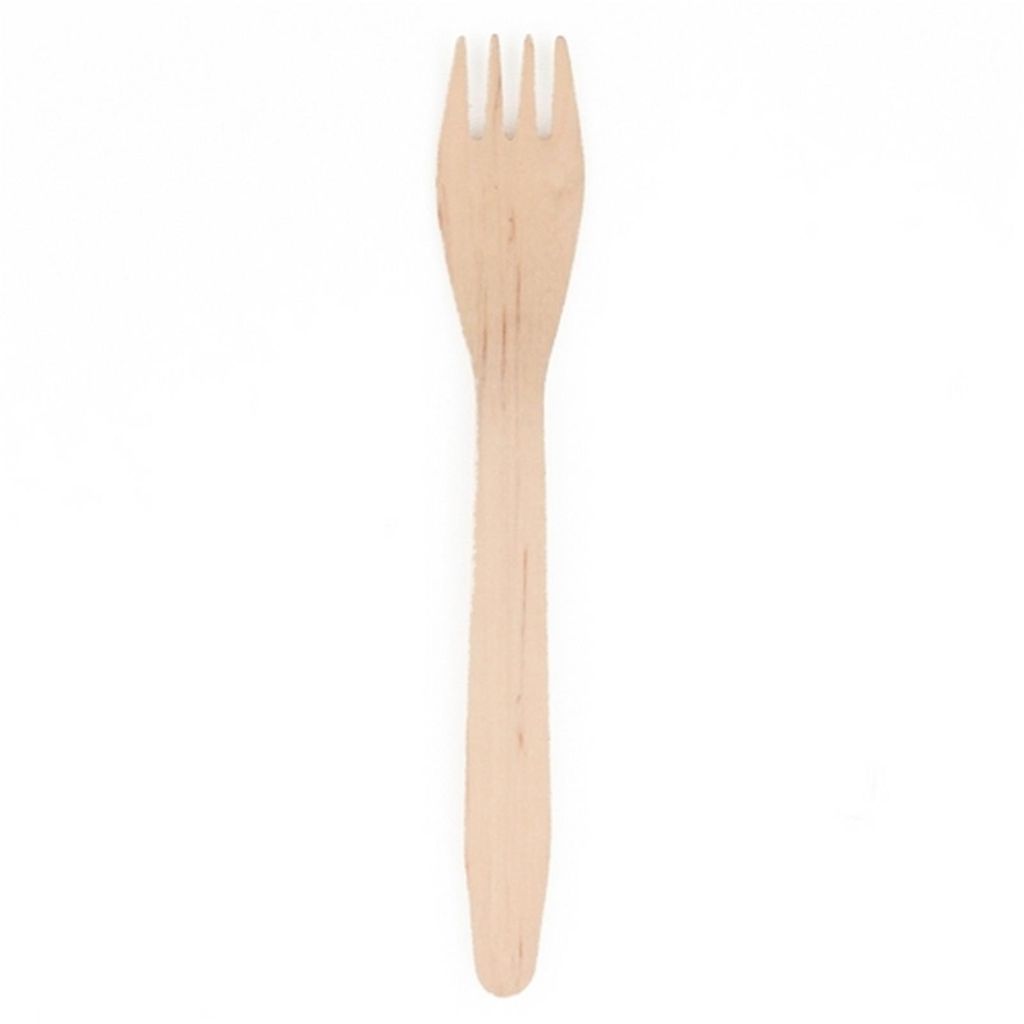 PAPSTAR Holz-Gabeln "pure" Länge: 165 mm 25 Stück Produktbild 
