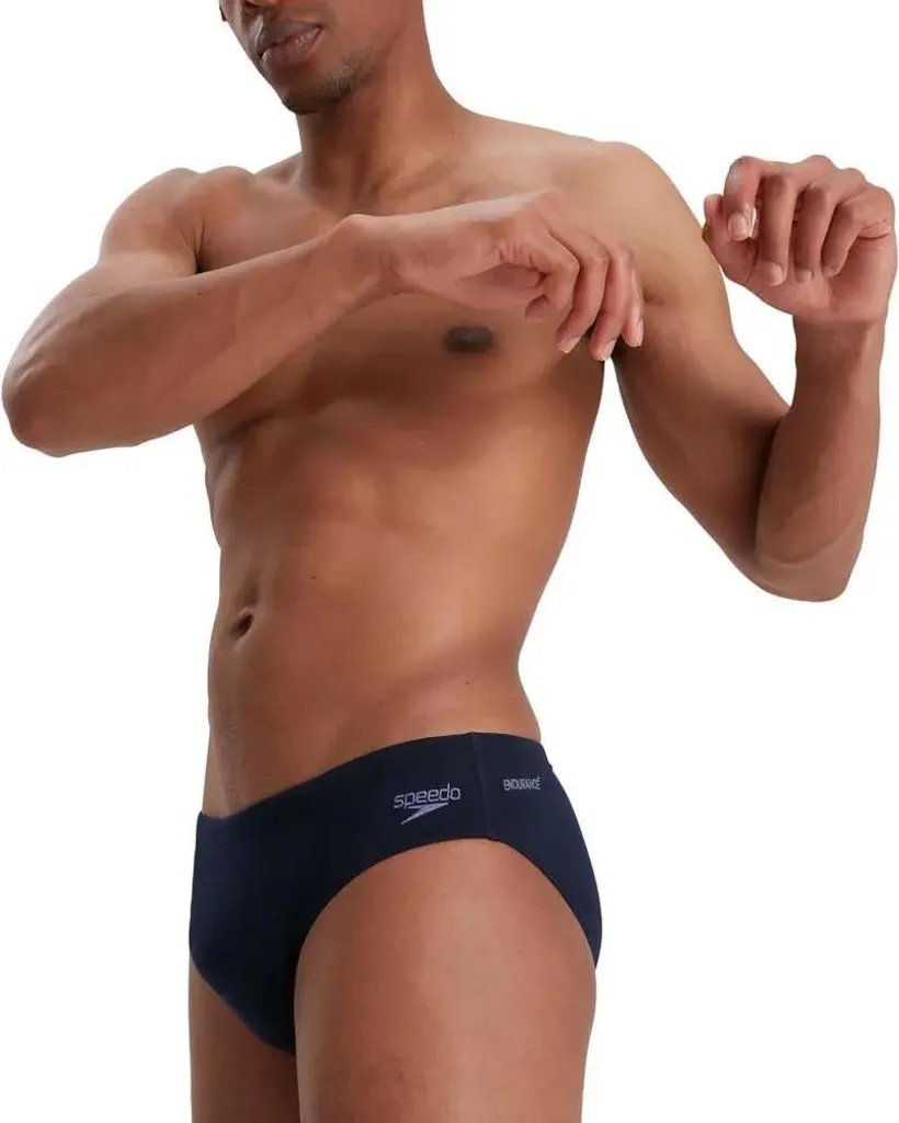 Speedo Eco Endurance+ Maillot de Bain 7cm Résistant Chlore Bleu