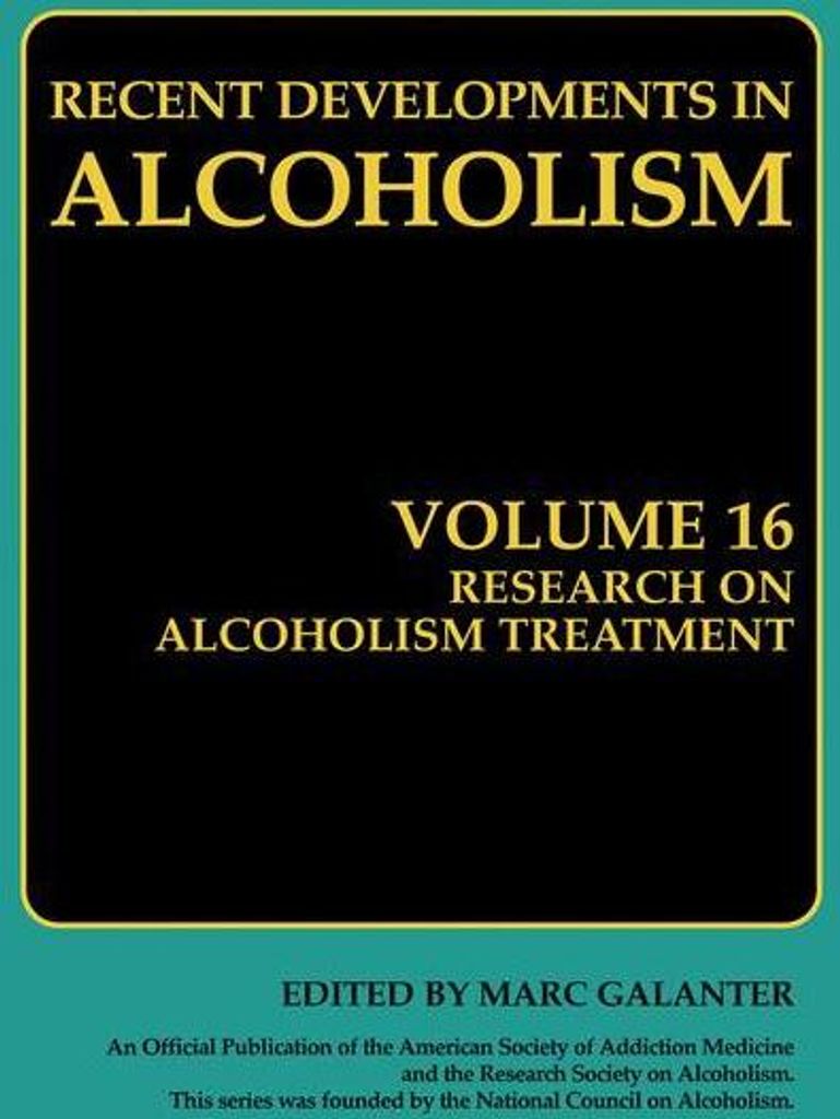 Research on Alcoholism Treatment