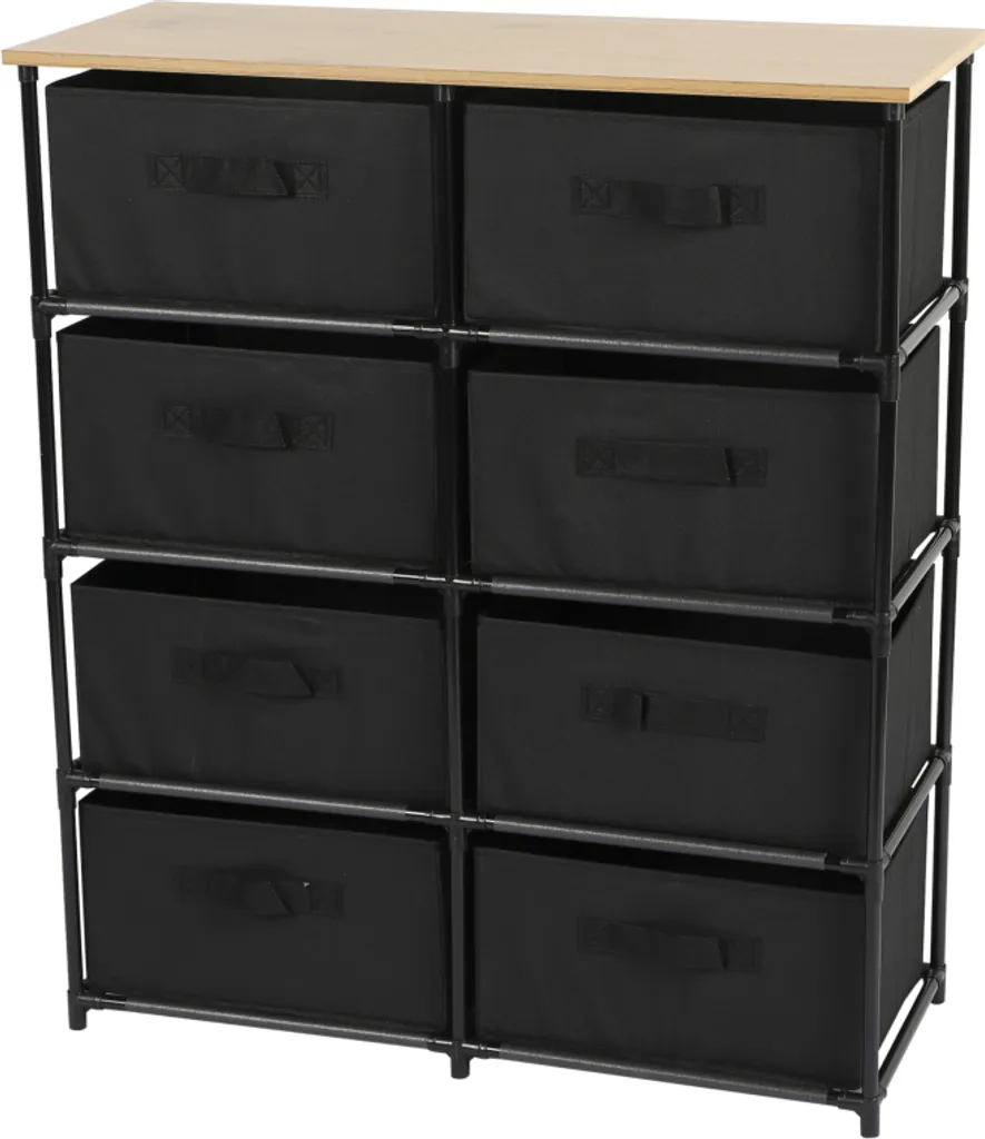 Meuble de rangement 8 bacs DOCHTMANN pour intérieur moderne
