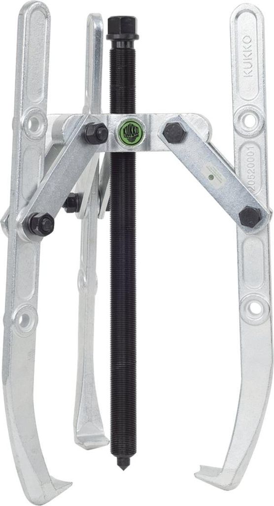 Kukko 207-00 Kombi Abzieher 120X100mm für 3- u. 2- Arm verwendung m. verstellbarer Spanntiefe