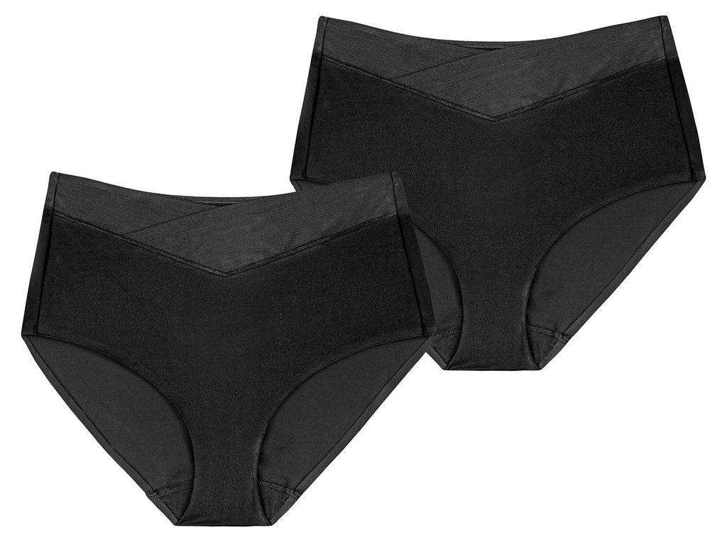 Triumph Damen Maxislip 2-Pack True Shape Sensation - BLACK - Größe 38