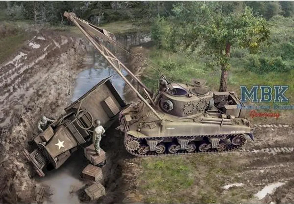 Réussir son Diorama Militaire avec la Maquette M32 Recovery Italeri