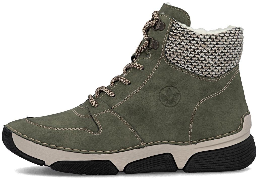Rieker 45955 Stiefeletten Liane/Schwarz-Kiesel Größe EU 42 Produktbild 