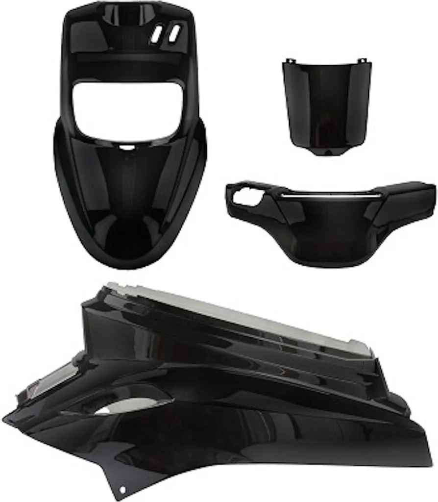 Kit de carénage TNT Booster BWs noir pour rénover votre scooter