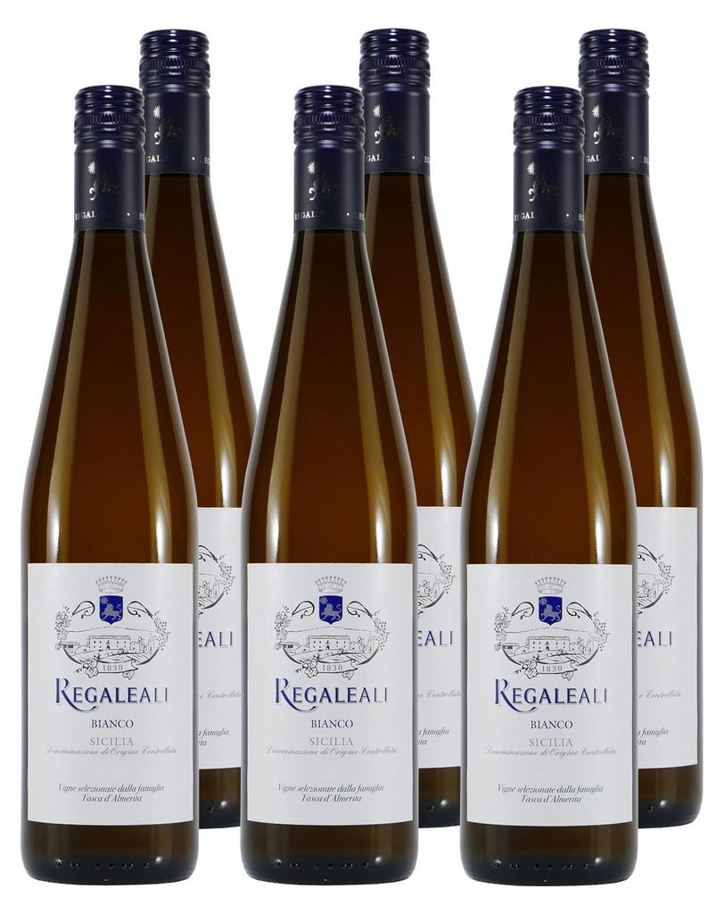 Regaleali Bianco DOC -trocken- (6 x 0,75L) Produktbild 