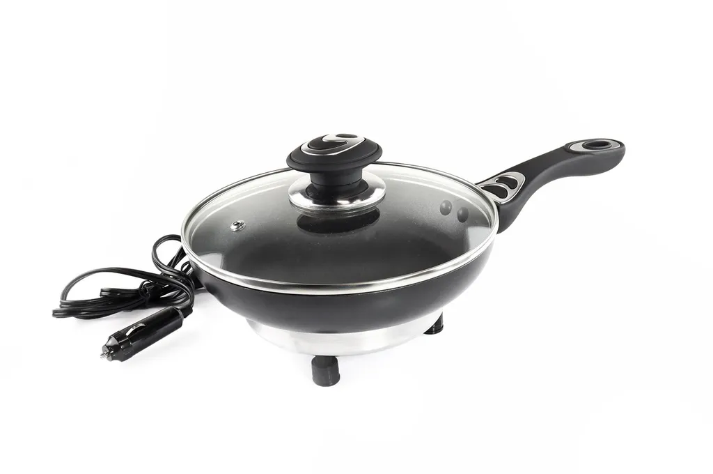 Poêle 12V 150W antiadhésive pour repas chaud en voiture