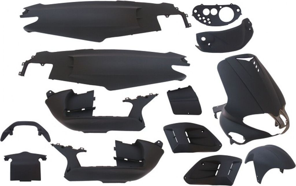 Gilera | Plaatset 15-delig Edge | Mat Schwarz für Runner Produktbild 