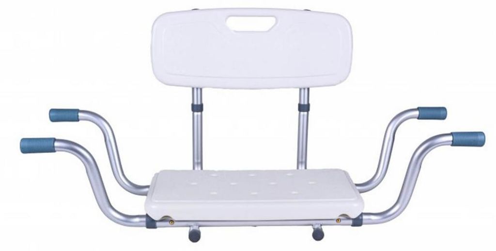 ANTAR Recessed bath bench with back rest AT51032 Zdjęcie produktu 