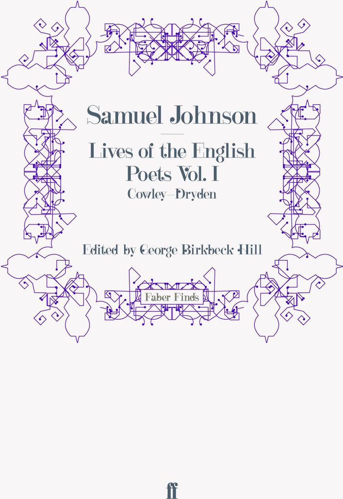 Lives of the English Poets Vol. I