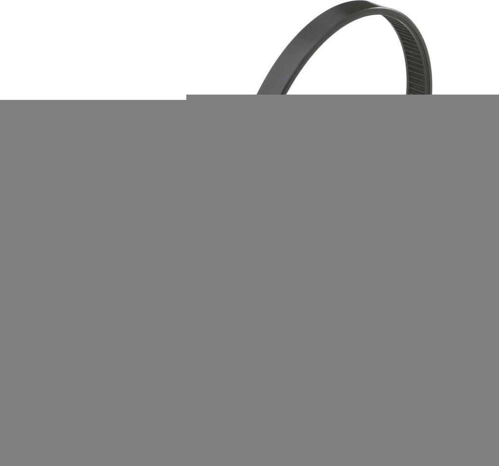 Kabelbinder universell einsetzbar VPE 100 Stück Maße L/B/H 430,0mm x 4,8mm, Farbe schwarz - 1 Stück