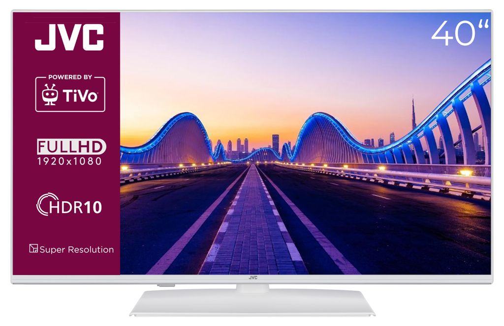 JVC LT-40VF5355W Fernseher 40 Zoll Smart TV by TiVo Full HD Produktbild 