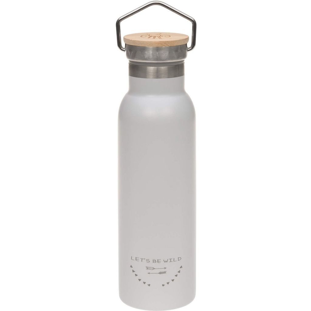 Lässig Insulated Stainless Steel Flask 460ml Adventure Grey Trinkflasche Art.Nr:1210032200