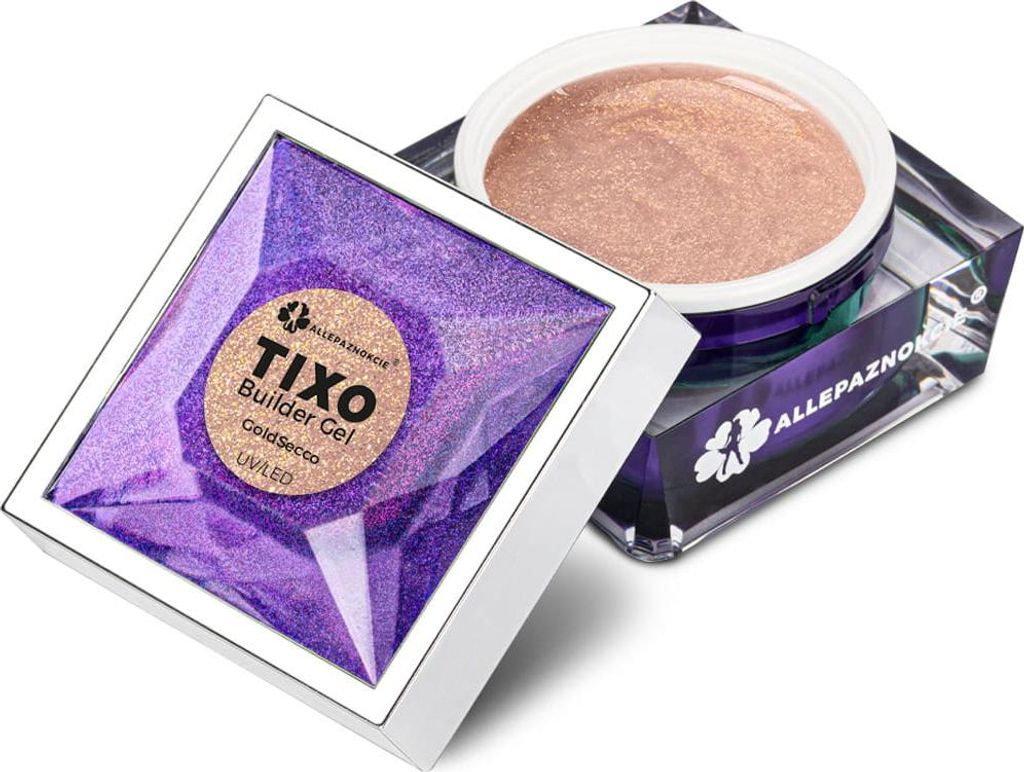 Allepaznokcie Tixo Builder Gel GoldSecco 50g Obrázok produktu 