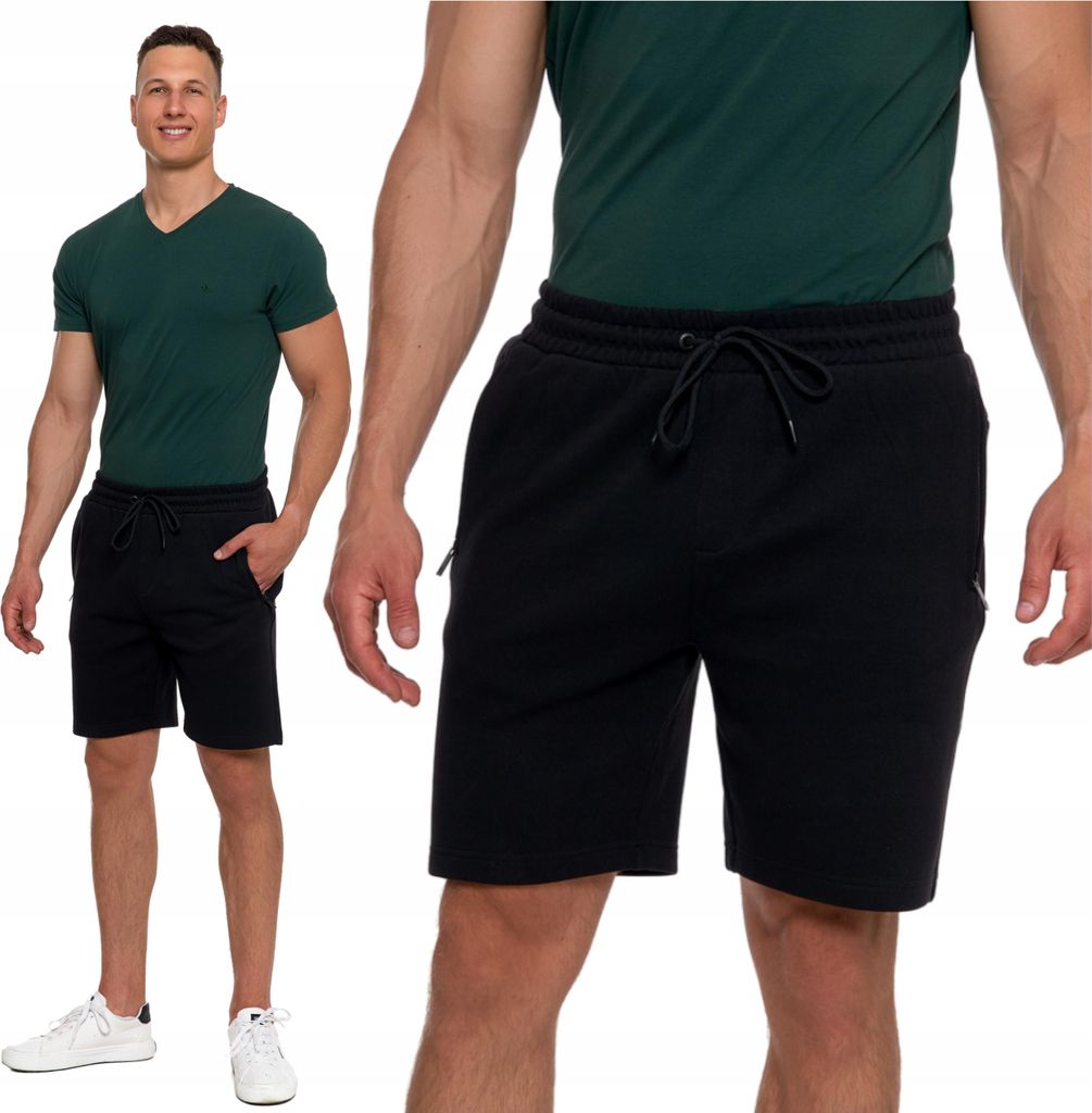 Pantaloncini da uomo Pantaloncini corti con zip Tasche alla Immagine del prodotto 