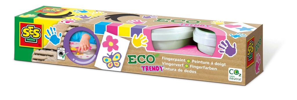 SES Creative Eco peinture au doigt tendance Image du produit 