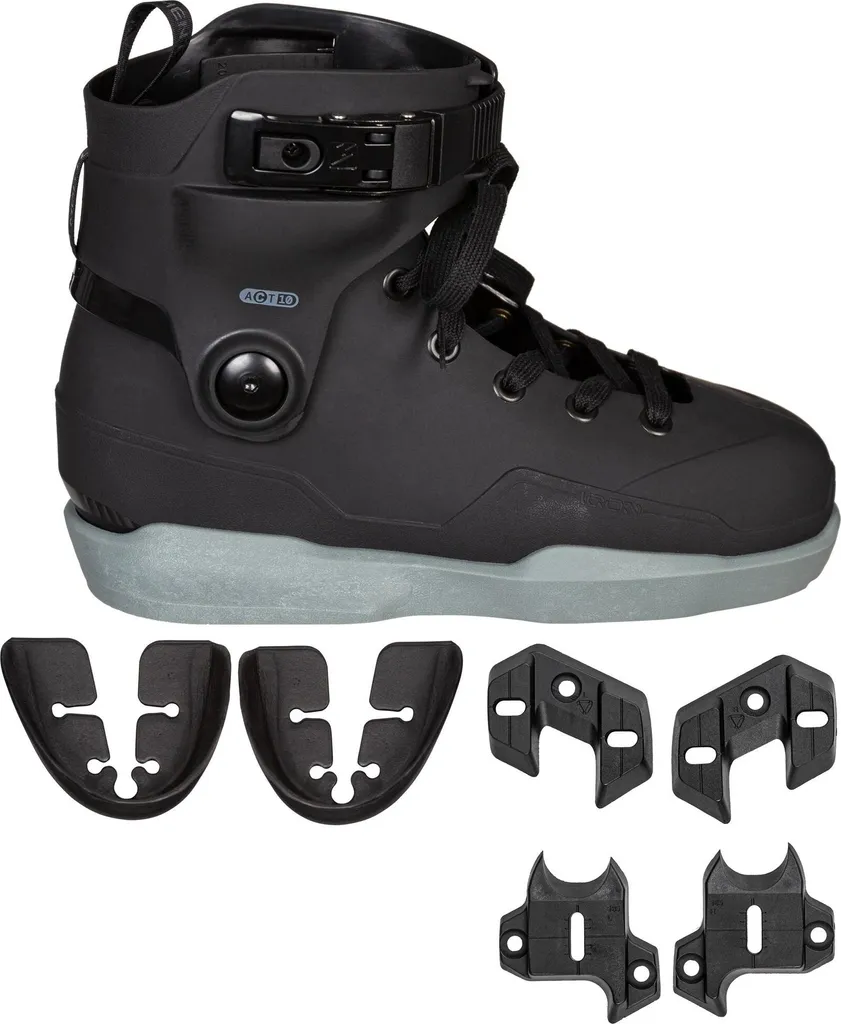 Coques de Roller Iqon Act Interlink Noir 38-39 pour Montage Personnalisé