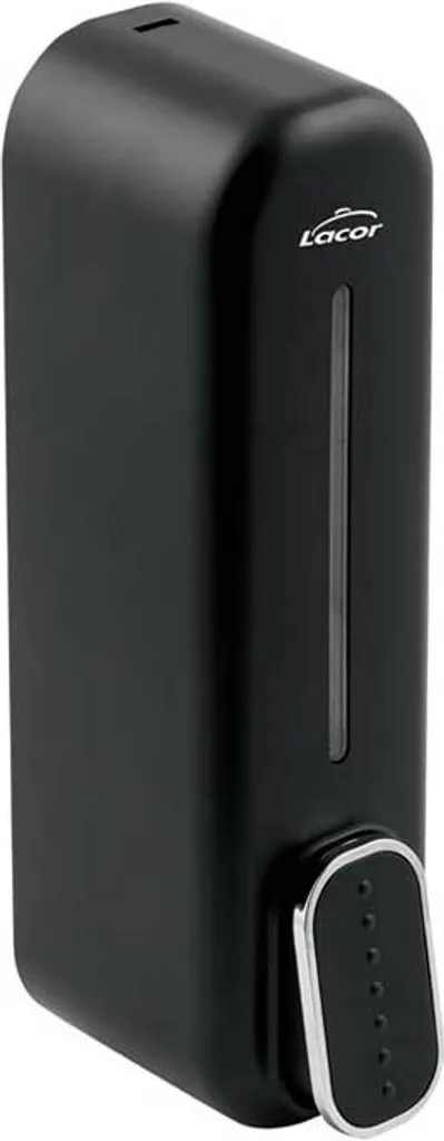 Dispenser Sapone Nero Manuale 350ml - Organizza il Bagno con Stile