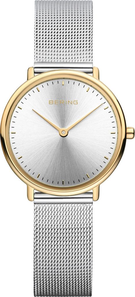 Bering Damen Uhr Armbanduhr Ultra-Slim - 15729-010 Edelstahl